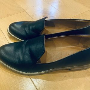 Indigo Rd Black Slip On Loafers